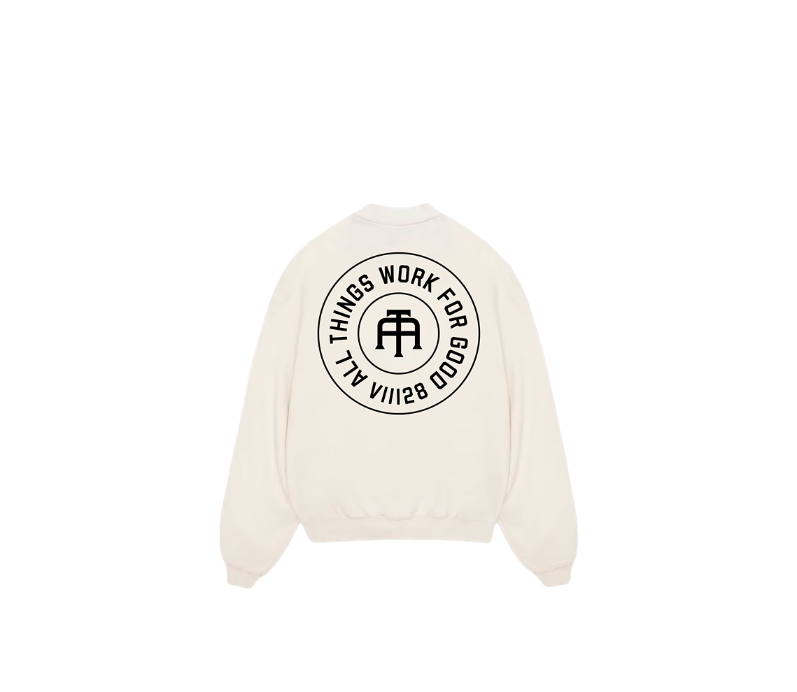 Oversize Sweatshirt (Cream)